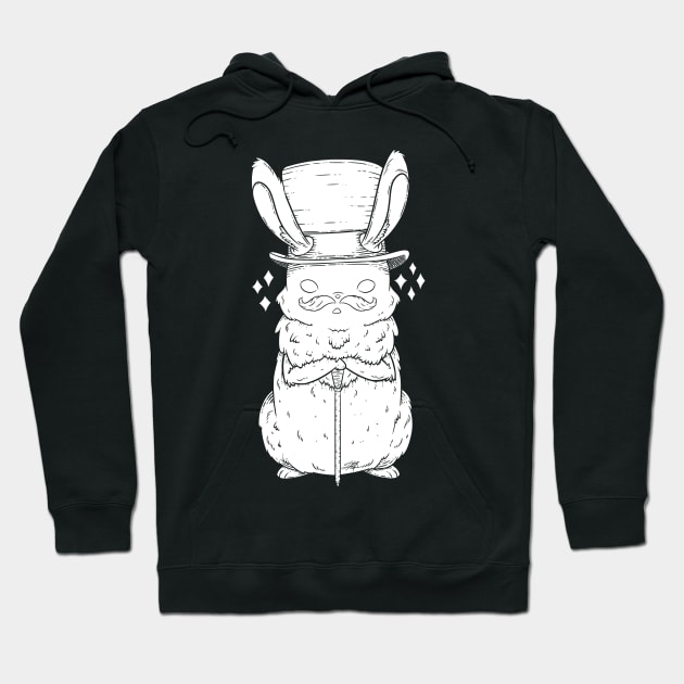 Top Hat Bunny Hoodie by zarya_kiqo